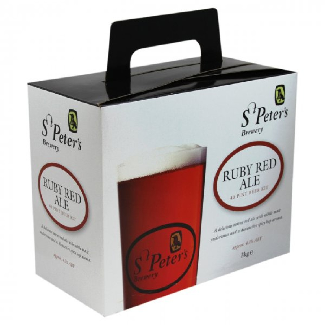 Mladinový koncentrát  St Peters Ruby Red Ale 3kg