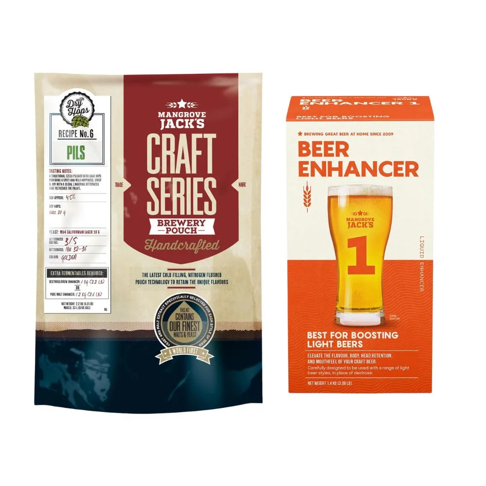 Mangrove Jack´s CS Pils +Beer  Enhancer