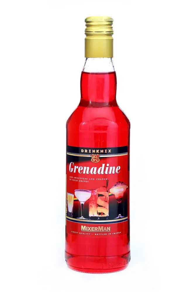 Sirup Grenadine na výrobu likérov - 500 ml